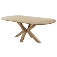 Kick eettafel Alrik - 180cm - Naturel