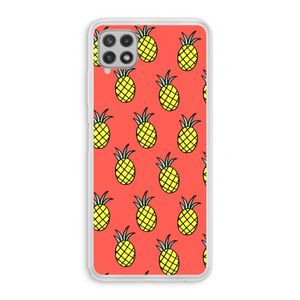 Ananas: Samsung Galaxy A22 4G Transparant Hoesje
