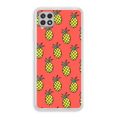 Ananas: Samsung Galaxy A22 4G Transparant Hoesje