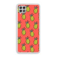 Ananas: Samsung Galaxy A22 4G Transparant Hoesje