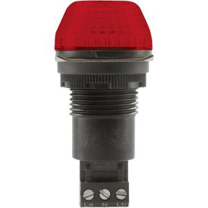 Auer Signalgeräte Signaallamp LED ISS 800512405 Rood Rood Flitslicht 24 V/DC, 24 V/AC