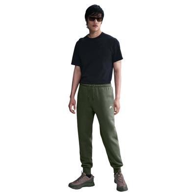 Nike Sportswear Club Fleece Joggingbroek Olijfgroen Wit