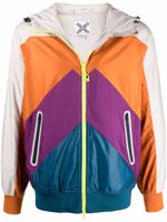 Kenzo veste de sport colour block - Rose