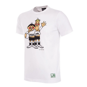 COPA Football - Duitsland World Cup 1974 Mascotte T-Shirt - Wit