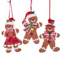 Ornament claydgh poppetje l12.5cm - Kurt s adler