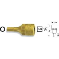 Hazet 8501 8501-3 Inbus Dopsleutel-bitinzet 3 mm 1/4 (6.3 mm)