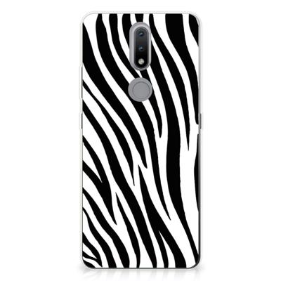 Nokia 2.4 | TPU Hoesje | Zebra
