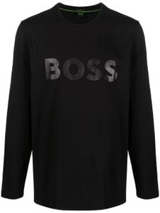 BOSS t-shirt à logo imprimé - Noir