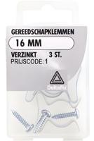 Gereedschapklemmen 16mm vz 3st - Deltafix