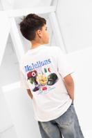 Malelions Junior Gelato T-shirt Kids Wit - Maat 140 - Kleur: Wit | Soccerfanshop
