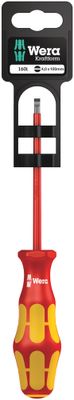 Wera 160 i SB VDE geïsoleerde Sleuf-schroevendraaier, 0,8 x 4,0 x 100 mm - 1 stuk(s) - 05100003001