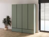 Kast CROSSAIR 4 deuren 2 lades groen Kast CROSSAIR 4 deuren 2 lades groen
