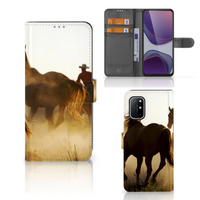 OnePlus 8T Telefoonhoesje met Pasjes Design Cowboy - thumbnail