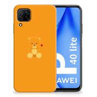 Huawei P40 Lite Telefoonhoesje met Naam Baby Beer - thumbnail