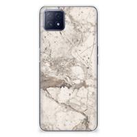 OPPO A53 5G | OPPO A73 5G | TPU | Siliconen hoesje | Marmer Beige