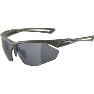 Alpina Sports NYLOS HR Multi-sportbril Unisex Semi-randloos Grijs