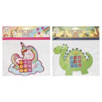 Moxy tic tac toe unicorn of dino