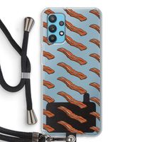 Bacon to my eggs #2: Samsung Galaxy A32 4G Transparant Hoesje met koord