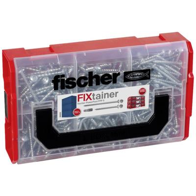 Fischer 562277 FixTainer PowerFast II PZ Spaanplaatschroeven assortiment Kruiskop Pozidriv Staal Galvanisch verzinkt 1 set(s)