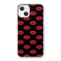Lips: iPhone 13 Transparant Hoesje