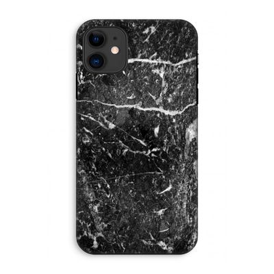 Zwart marmer: iPhone 11 Tough Case