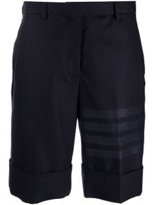 Thom Browne short à bandes contrastantes - Bleu