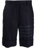 Thom Browne short à bandes contrastantes - Bleu - thumbnail