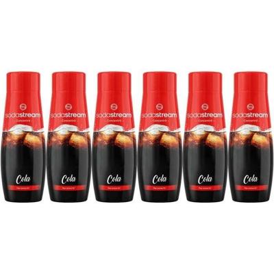 Set van 6 COLA SODASTREAM-concentraten - 440 ml