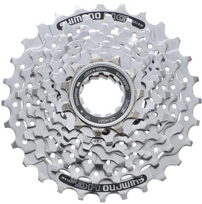 Cassette 8 speed Shimano Alivio HG51 11-30T (Werkplaatsverpakking)