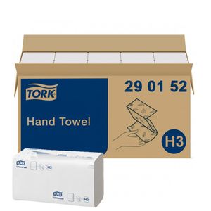 Tork - Papieren Handdoeken H3 Universal 1-laags (29 01 52) - 4x (5x 200 stuks)