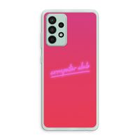 Vice Glow: Samsung Galaxy A52s 5G Transparant Hoesje