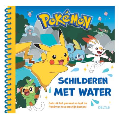 Deltas Pokémon schilderen met water deel 2 (geel)