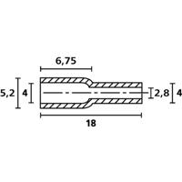 HellermannTyton OP4828 PE NA 2000 Beschermkap Klem-Ø (max.): 4 mm Polyethyleen Transparant 1 stuk(s) - thumbnail