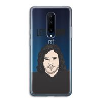 Let It Snow: OnePlus 7 Pro Transparant Hoesje