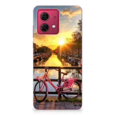 Motorola Moto G84 | Silliconen Back Cover | Amsterdamse Grachten Motorola Moto G84 | Silliconen Back Cover | Amsterdamse Grachten