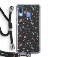 Terrazzo N°16: Samsung Galaxy A40 Transparant Hoesje met koord Terrazzo N°16: Samsung Galaxy A40 Transparant Hoesje met koord