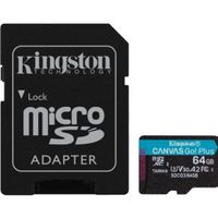 Kingston MicroSD Canvas Go! Plus 64GB - thumbnail