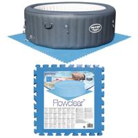 Bestway zwembadbodembeschermers 8 st blauw 58220 Bestway zwembadbodembeschermers 8 st blauw 58220