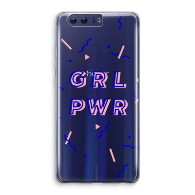 GRL PWR: Honor 9 Transparant Hoesje