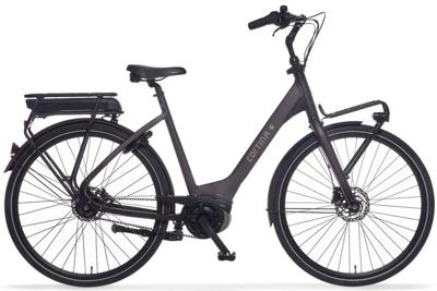 Cortina E-Common Damesfiets Bosch Active Line Plus 28 inch 50cm Demitasse Matt DB7 Belt
