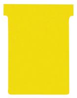 Nobo T-planbordkaarten index 3, ft 120 x 92 mm, geel