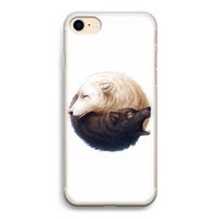 Yin Yang Wolves: iPhone 7 Transparant Hoesje