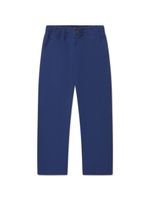 POLO RALPH LAUREN KIDS pantalon en coton à logo brodé - Bleu