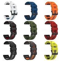 Horlogeband voor Garmin Fenix 7 7X 6 6X Pro Forerunner 955 945 935 Instinct 2X Solar Epix Approach S62 S60 Marq Descent G1 Quatix Siliconen Vervanging Band 26mm 22mm Snelle pasvorm Sportband Lightinthebox - thumbnail