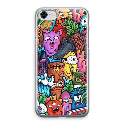 Vexx Mixtape: iPhone 8 Transparant Hoesje