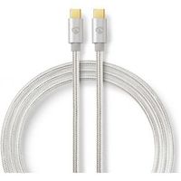USB 3.1-kabel (Gen1) | Type-C male - Type-C male | 2,0 m | Aluminium