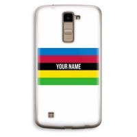 WK Wielrennen: LG K10 (2016) Transparant Hoesje