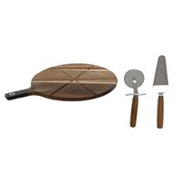 Pizzamal Home ESPRIT Natuurlijk 30 x 40 x 1,5 cm (3 Onderdelen)