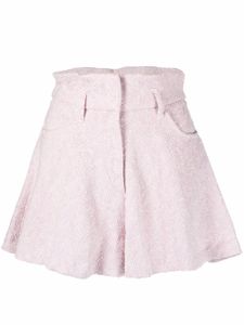 IRO short à chevrons - Rose