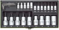 PROXXON Tx socket wrench set 23-piece